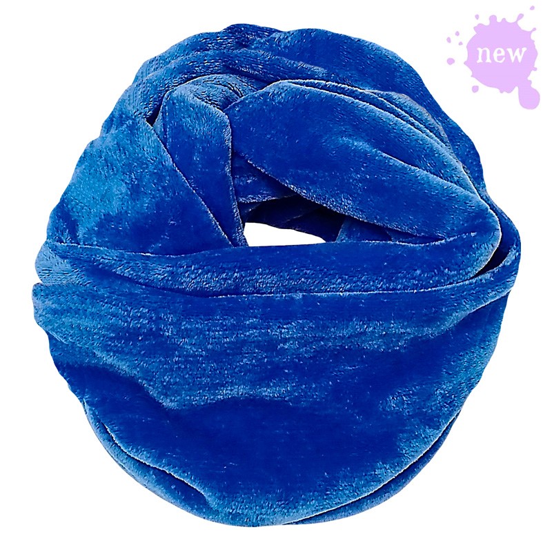 Bufanda azul eléctrico | Bufandas azules calidad | d'repentelola