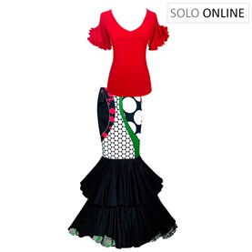 Flamenca traje mujer.